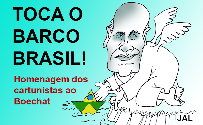 Exposição de Cartuns Homenagem a Ricardo Boechat